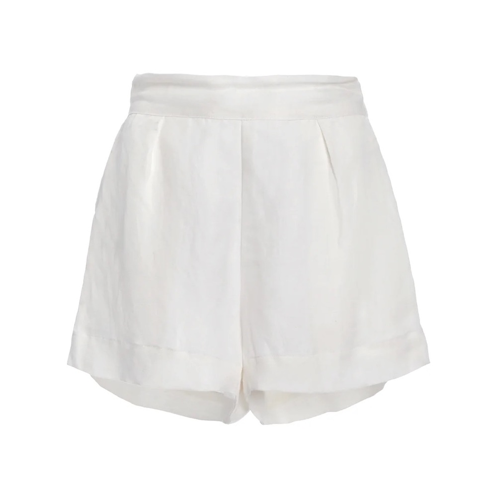NWOT Anemos The High Waisted Short in White